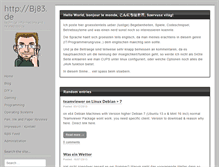 Tablet Screenshot of bj83.de